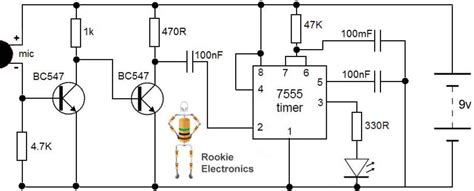 Микросхема 7555 схема включения