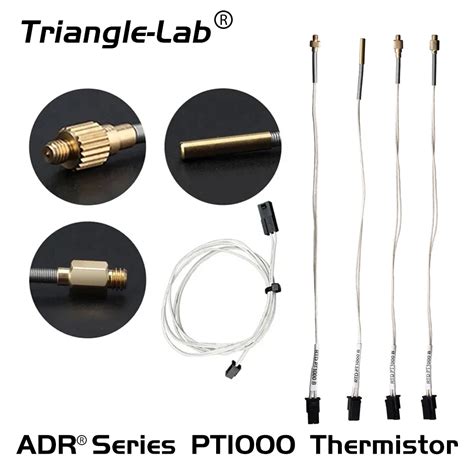 Trianglelab Adr Pt1000 Accurate Durable Robust Thermistor Rtd Pt1000b High Temperature 450c For