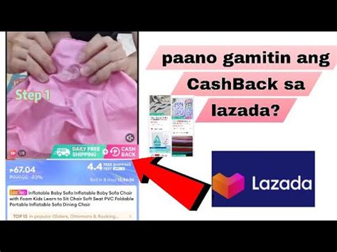 PAANO GAMITIN ANG CASHBACK VOUCHER SA LAZADA HOW TO USE CASHBACK ON