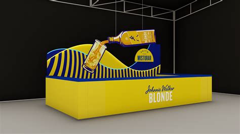 Ativa Es Para Evento Johnnie Walker Blonde On Behance