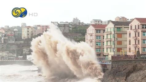 现场报道｜台风卡努造成浙江温岭掀几十米高巨浪凤凰网视频凤凰网