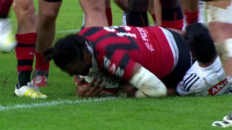 TOP 14 Essai De Waisea NAYACALEVU 2 RCT RC Toulon CA Brive