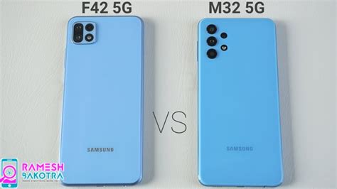 Samsung Galaxy F42 5g Vs Galaxy M32 5g Speed And Camera Comparison Youtube