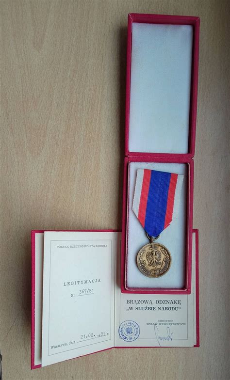 Medal i legitymacja MSW Nakło nad Notecią OLX pl