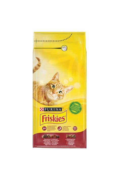 Friskies Friskies Etli Tavuklu Ve Sebzeli Yetişkin Kedi Maması 300 Gr 2