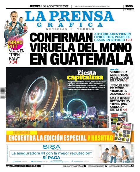 La Prensa Gráfica On Twitter Compartimos La Portada De La Prensa