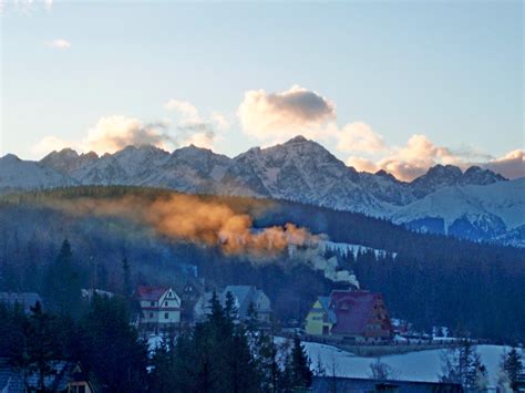 Bukowina Tatrza Ska Widok Na Tatry Aknad Aknad