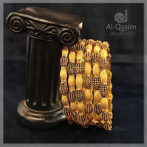 Gold Plated Brass Bangles | Al Qasim Jewellers | Wedding Jewelry