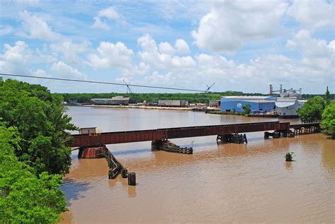 Mermentau River Drawbridge Patrick Feller Flickr