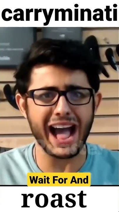 Carryminati Roast Tik Tok Shorts Carryminati Carryshorts Carryminati