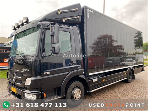 Mercedes Benz ATEGO 818 Euro 5 Klima Tail Lift NL Truck Koffer