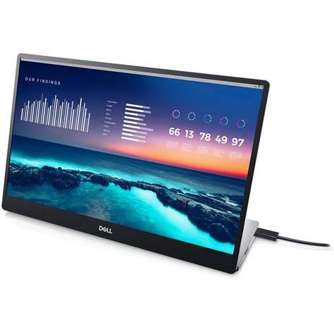 Монитор Dell Portable 14", IPS, Full HD, 60 Hz, USB-C, P1424H - eMAG.bg
