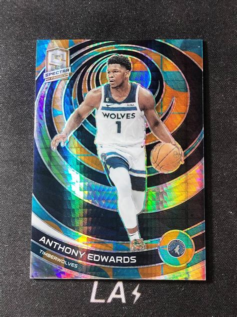 LA拍卖2022 23 Panini Spectra Anthony Edwards 亚洲光谱系列 安东尼 爱德华兹 华子 森林狼新王状元