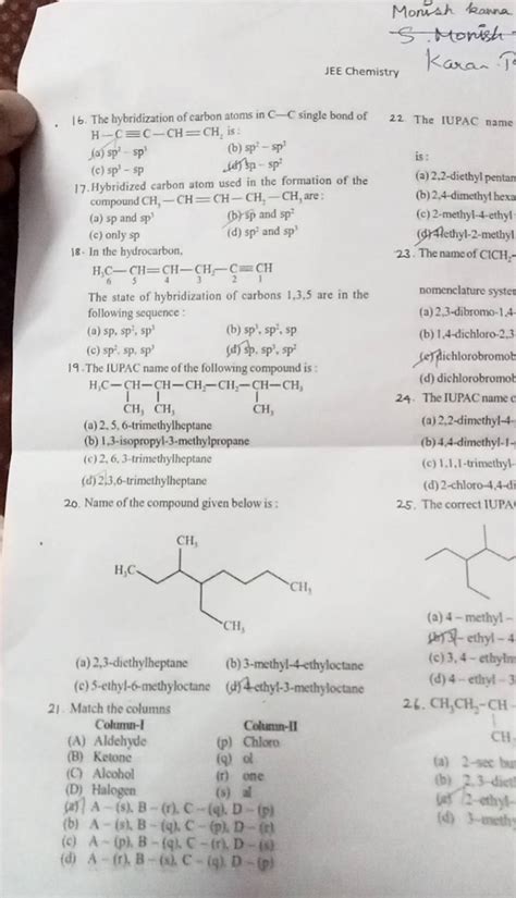 Ch3 Hybridization Of C 4