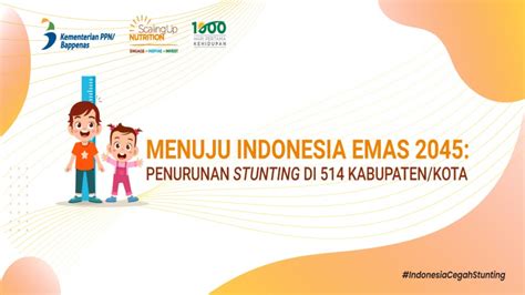 Kejar Penurunan Stunting Bappenas Tetapkan Seluruh Kabupaten Kota