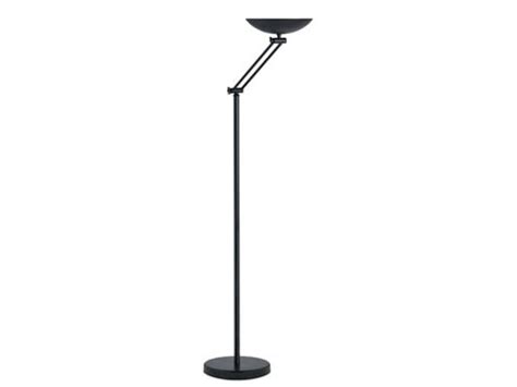 Unilux Vloerlamp Dely Articuled LED Lamp Zwart DiscountOffice Nl