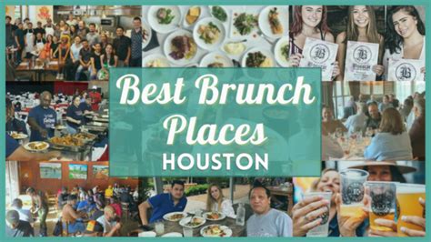 Brunch Houston Best Everyday Brunch Spots Near You