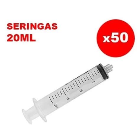 Seringa 20ml Descarpack Bico Luer Lock Anvisa Cx 50un Shopee Brasil