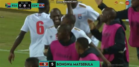 South Africa VS Eswatini Highlights And Goals Cosafa Cup Video