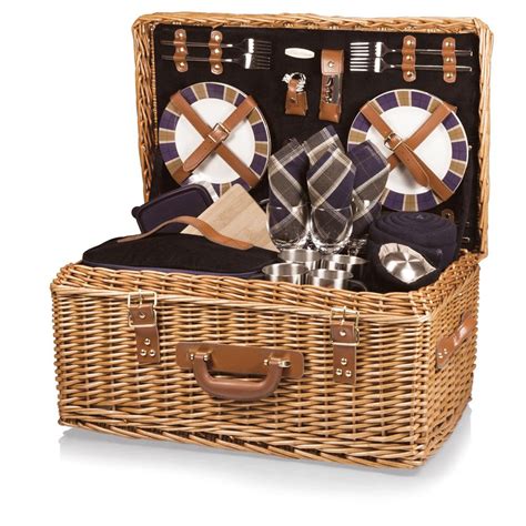 Custom Windsor Luxury Picnic Basket Set