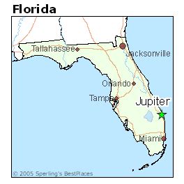 Jupiter Florida Map - Jolie Madelyn