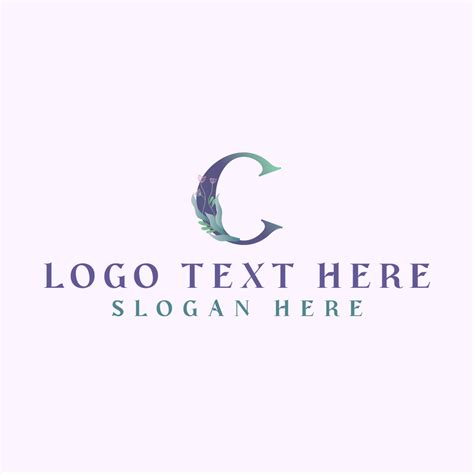 Floral Lettermark Letter C Logo | BrandCrowd Logo Maker