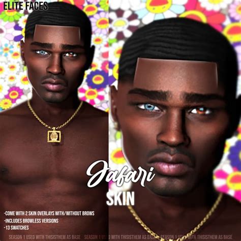 Black Male Skin Overlay Sims 4 / Sims 4 Black Male Skin Overlay Page 1 ...