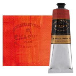 Charvin Extra Fine Artists Acrylic Bright Orange Gold 150ml Jerry