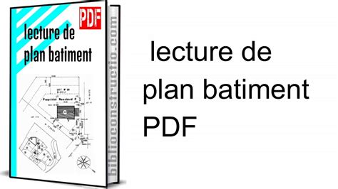 Lecture De Plan Batiment Pdf YouTube