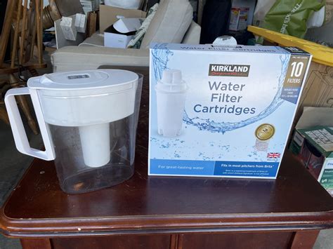 Brita Water Pitcher And 9 Kirkland Filters Rsacramentobuynothing