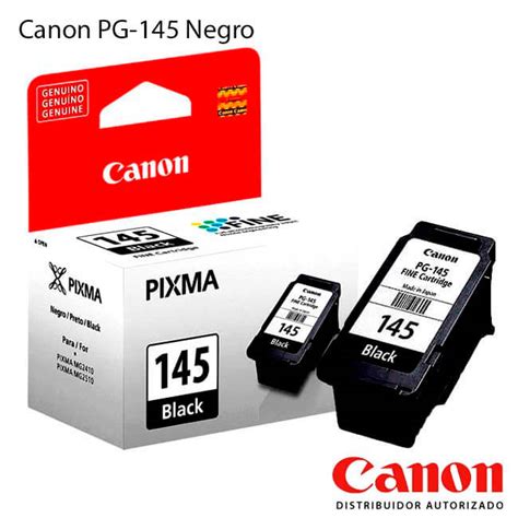 Cartucho De Tinta Canon Pg Negro