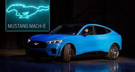 Ford unveils new electric Mustang SUV, Mach-E