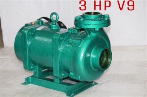 Three Phase Horizontal 3hp V9 Open Well Pump Discharge Outlet Size 25x2 Inch Capacity 16