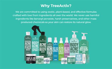 Amazon Treeactiv Charcoal Acne Exfoliating Face Wash Fights Off