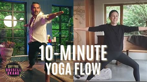 10 Minute Yoga Practice With Yoga With Adriene Russell Brand YouTube