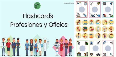 Printable Jobs Occupations Bingo Loteria Oficios Y Profesiones