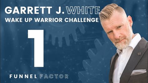 Garrett J White Wake Up Warrior Challenge Page Breakdown Funnel Factor