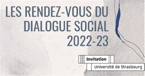 Les Rendez Vous Du Dialogue Social Transition Cologique Et