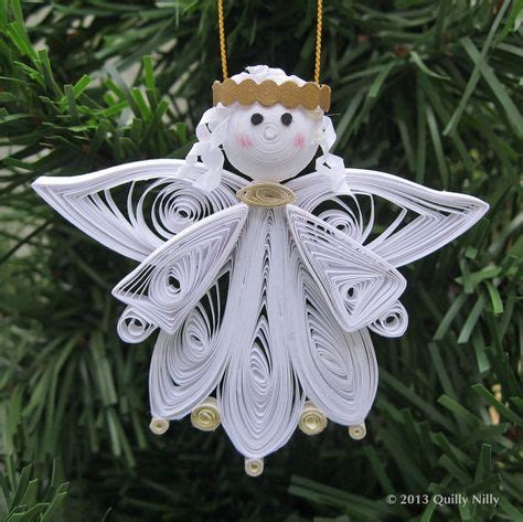 140 idées de Quilling anges/angels | quilling noel, quilled creations, paperolles