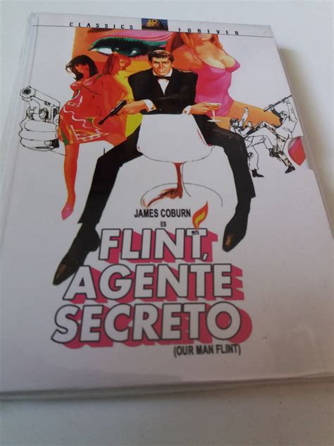 DVD Flint Agent Secreto Like New James Coburn Daniel Mann With Case