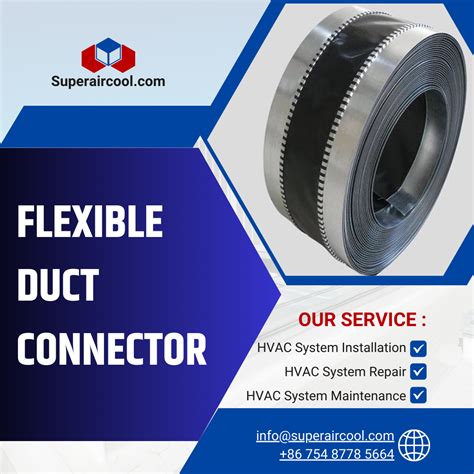 Flexible Duct Connector Hvac Duct Fittings Air Conditioning