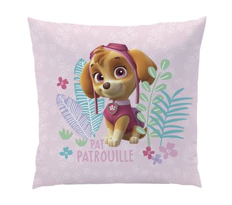 Coussin Imprimé 100 Polyester Pat Patrouille Paradise 40x40cm