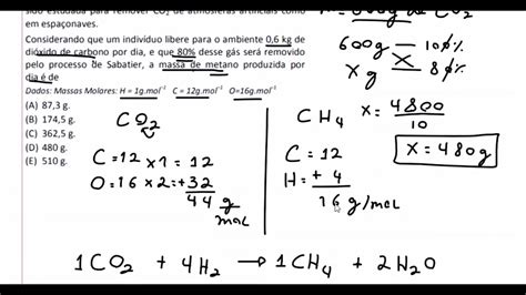 Estequiometria Rendimento YouTube