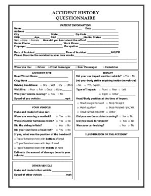 Fillable Online Pi Initial Intake And Insurance Forms Fax Email Print