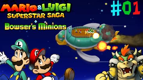 Mario And Luigi Superstar Saga Bowsers Minions 1 Onward To The