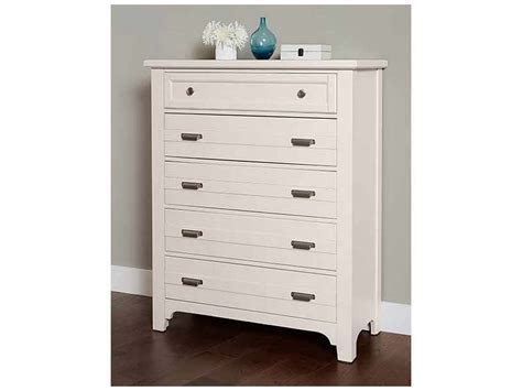 Vaughan Bassett 744 115 Bungalow Home Chest 5 Drawer Lattice Hickory