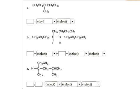 Solved Give The Iupac Name For Each Compound The Compound Are Below