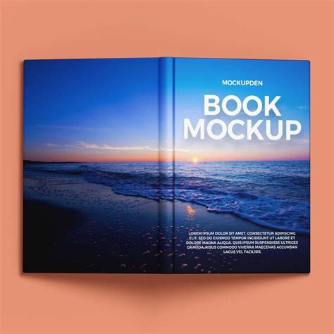 Free Book Cover Mockup Front And