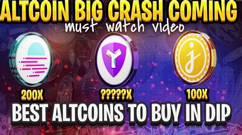 Bitcoin Big Crash Coming Sell All Your Altcoins Altcoins Dump