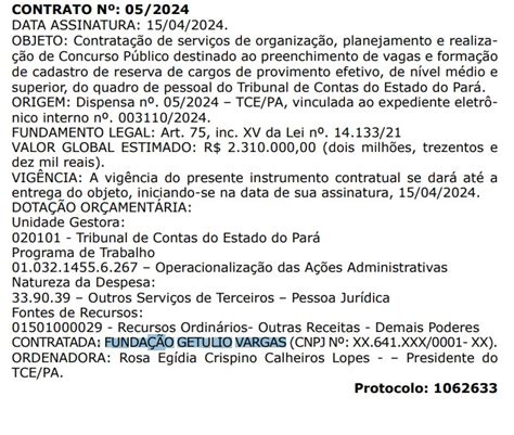 Concurso TCE PA FGV é contratada Edital em breve